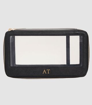 The Daily Edited + Black Transparent Cosmetic Case