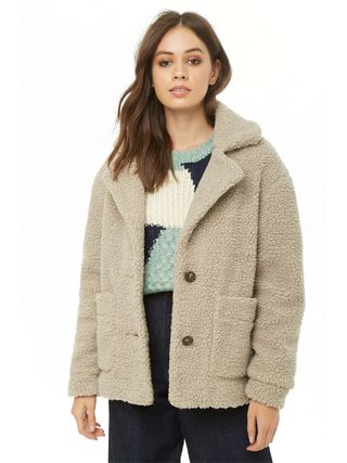 Forever 21 + Faux Shearling Coat