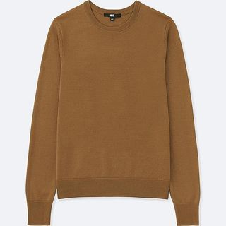 Uniqlo + Extra Fine Merino Crewneck Sweater