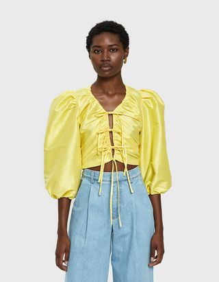 Toint Volant + Lilly Rose Top in Yellow