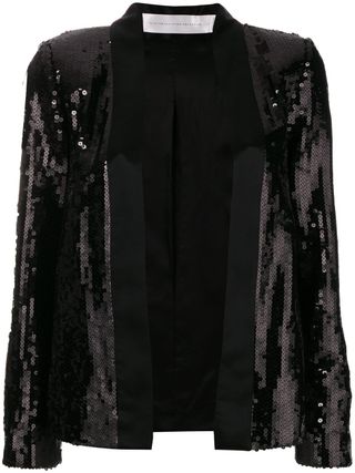 Victoria by Victoria Beckham + Sequin Embellished Jacket