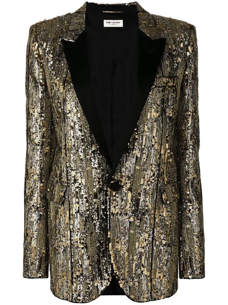 The Best Sequin Jackets to Wear Over the Holidays | Who What Wear