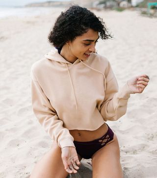 Out From Under + Cropped Hoodie Sweatshirt