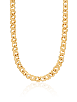 Please Repeat + Extra Large Curb Chain Necklace