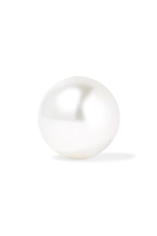 Sophie Bille Brahe + Petit Perle 14-Karat Gold Pearl Earring