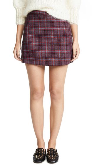 Valencia 
Vine + Tweed Mini Skirt