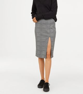 H&M + Pencil Skirt With Slit