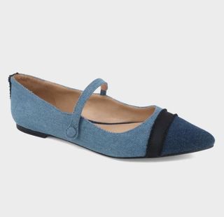 Who What Wear + Nellie Mary Jane Ballet Flats