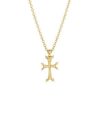 Tacori + The Essential 10K Gold Chain with Cross Charm