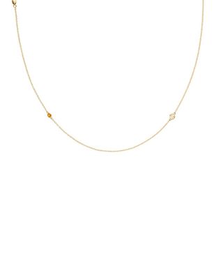 Tacori + Gemstone & Monogram Necklace