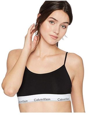 Calvin Klein + Women's Modern Cotton Crop Bra