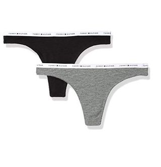 Tommy Hilfiger + Women's Cotton Thong Underwear, 2 Pack
