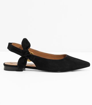 & Other Stories + Pointed Duo D-Ring Slingbacks