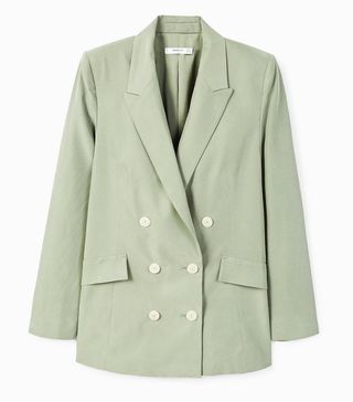 Mango + Modal-Blend Suit Blazer