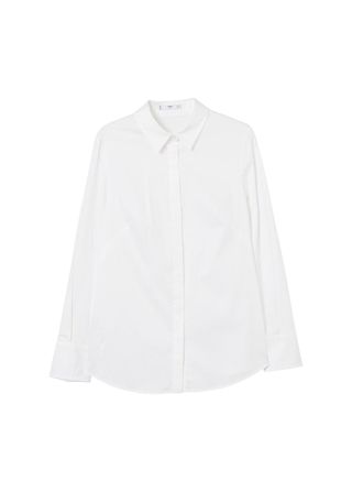 Mango + Slim-Fit Cotton Shirt