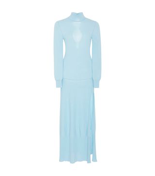 Jacquemus + Baya Cutout Stretch Cotton-Blend Maxi Dress