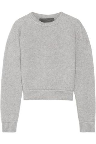 The Elder Statesman + Cropped Cashmere Sweater