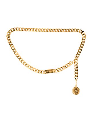 Chanel + Vintage Medallion CC Belt