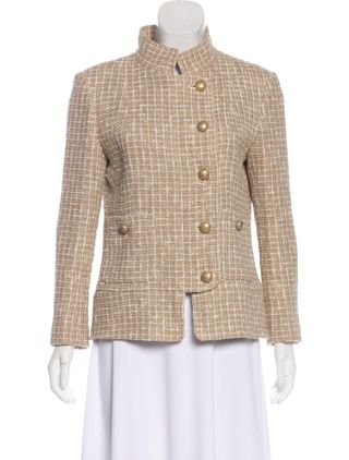 Chanel + Tweed Structured Jacket