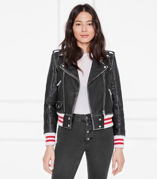 Anine Bing + Quinlan Leather Jacket