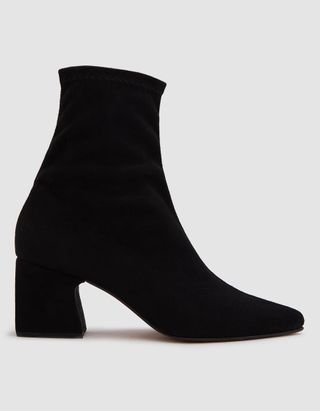 Rachel Comey + Zaha Stretch Faux Suede Bootie