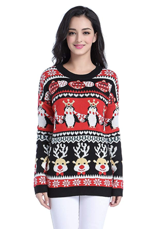 V28 + Ugly Christmas Sweater