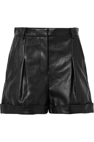 Stella McCartney + Danielle Faux-Leather Shorts