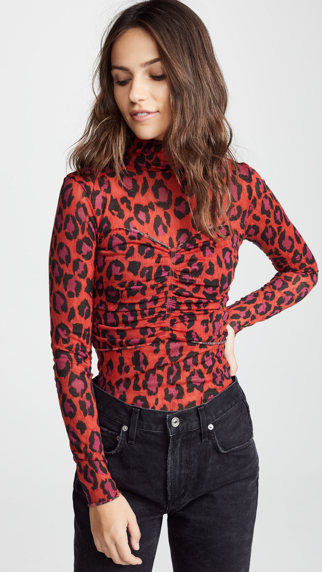 The Coolest Printed Turtleneck Outfits | Who What Wear