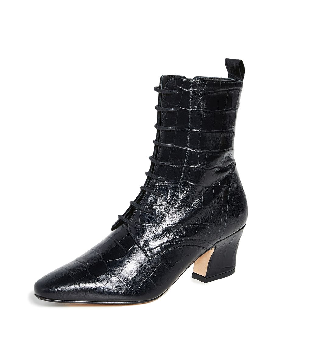 iconic black ankle boots
