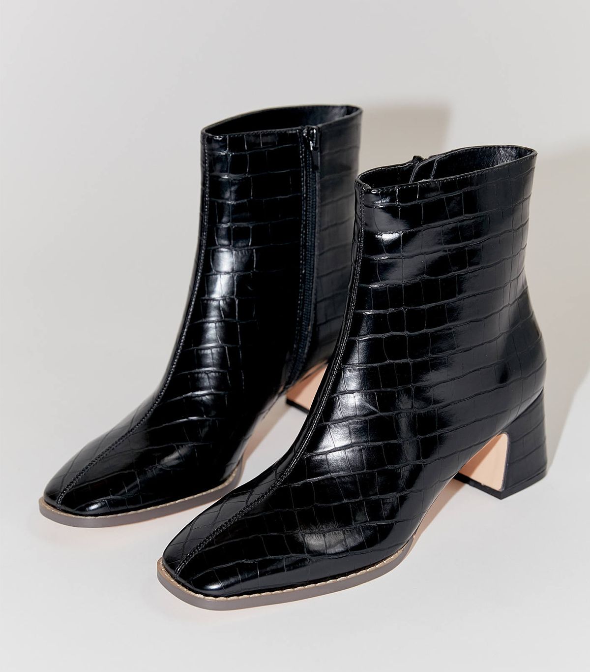 iconic black ankle boots