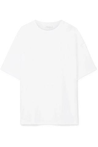 NINETY PERCENT + Faye Oversized Organic Cotton-jersey T-shirt