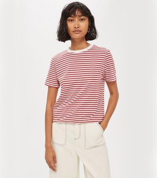 Topshop + Perfect Stripe T-Shirt