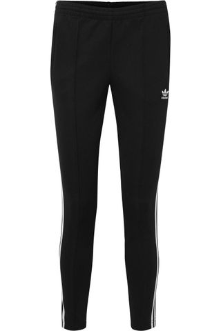 Adidas Originals + Striped Stretch-jersey Track Pants