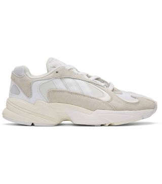 Adidas + White Yung-1 Sneakers