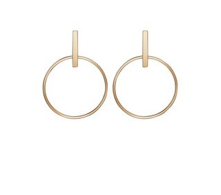 Aurate + Circle Earrings