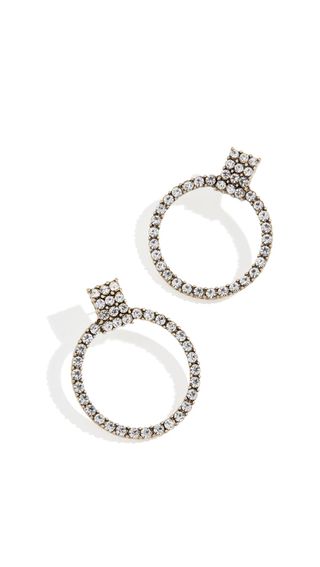 BaubleBar + Gemma Hoop Earrings