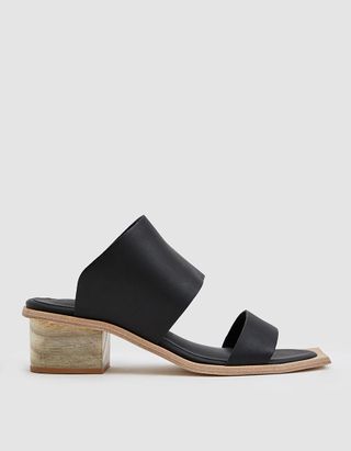 Wal & Pai + Feline Wood Heel Sandal