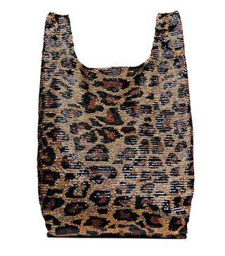 Ashish + Classic Big Leopard Sequin Tote Bag