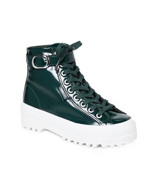 AlexaChung x Superga + 2244 Combat Boot Sneakers