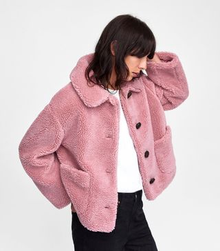 Zara + Fleece Jacket