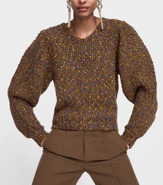 Zara + Multicolored Sweater