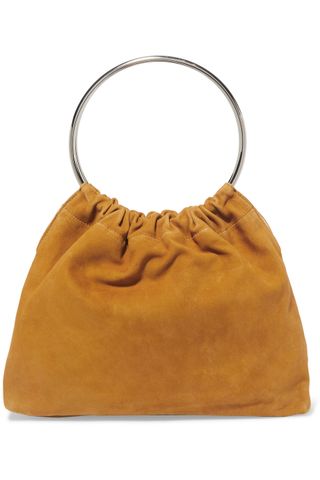 Little Liffner + Ring Small Suede Tote