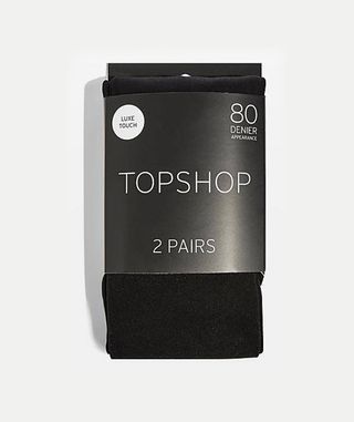 Topshop + Pack of Two 80-Denier Tights
