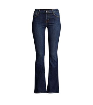 J Brand + Sallie 32 Mid-Rise Bootcut Jeans