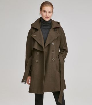 Marc New York + Rae Double Breasted Wool Coat