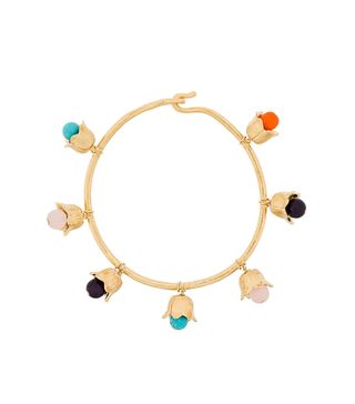 Aurélie Bidermann + Beaded Flower Charm Bracelet