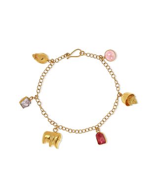 Pippa Small + 18-Karat Gold Spinel Bracelet