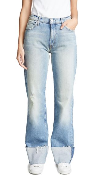 Mother + The Dusty Cuff Fray Jeans