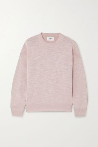 Bassike + Linen and Cotton-Blend Sweater