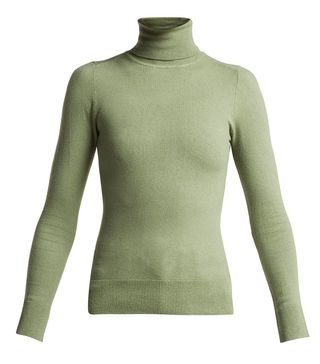 JoosTricot + Peachskin Roll-Neck Cotton-Blend Sweater